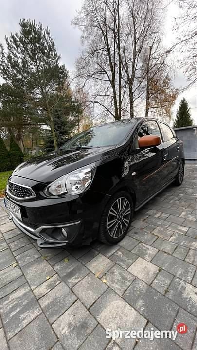 Czarny Używany 2018 Mitsubishi Space Star Hatchback | 35 500 zł (Uczciwa cena) - Obraz 1/4