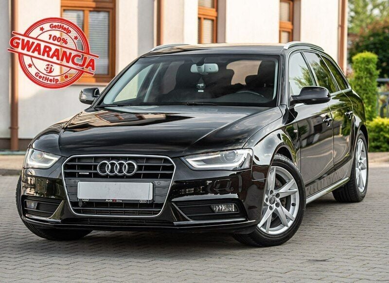 Czarny Używany 2013 Audi A4 S-Line Kombi | 45 700 zł (Super Cena) - Obraz 1/4
