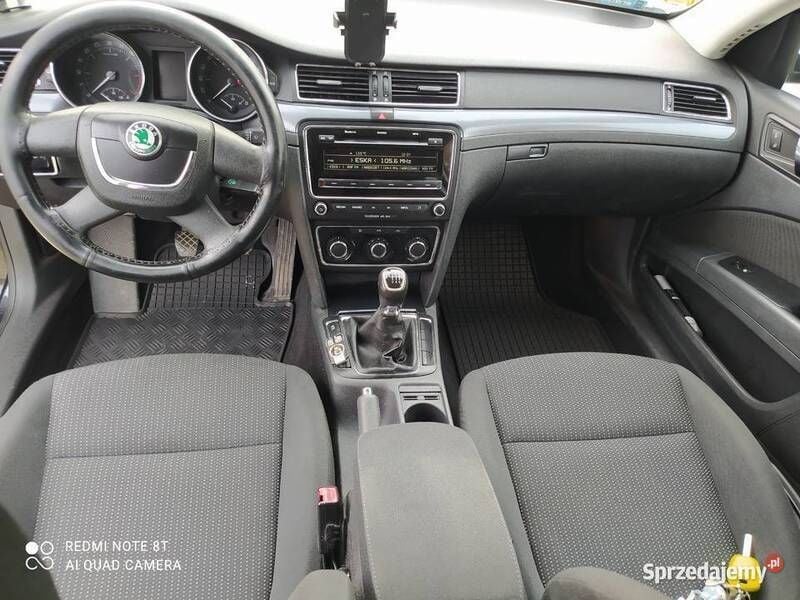 Czarny Używany 2013 Skoda Superb Sedan/Limuzyna | 26 900 zł (Dobra cena) - Obraz 1/4