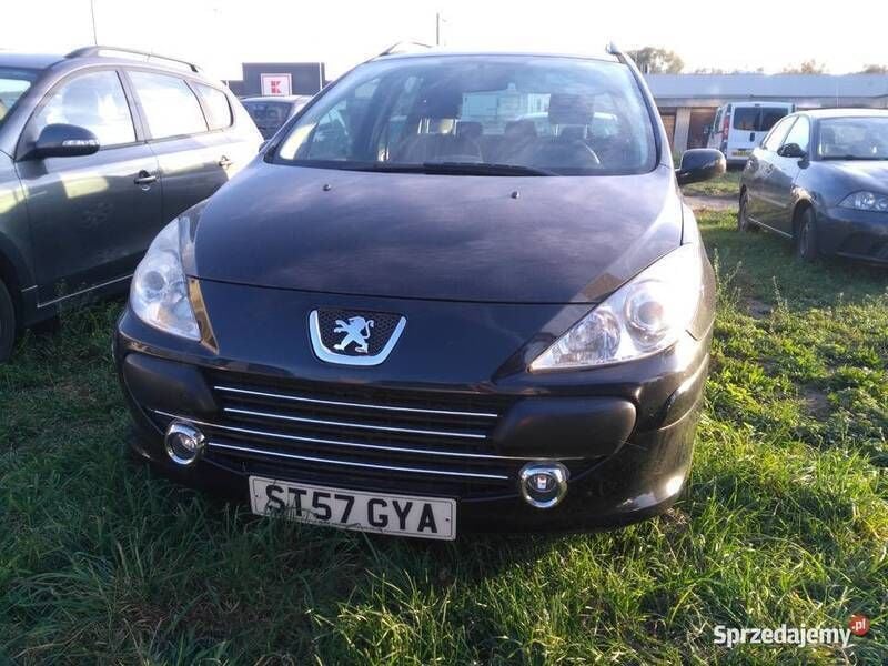 Używany Peugeot 307 109 KM (80 kW) 2007 Czarny Kombi