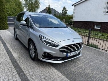 Srebrny Używany 2019 Ford S-MAX S Minivan | 69 900 zł (Dość drogi) - Obraz 1/4
