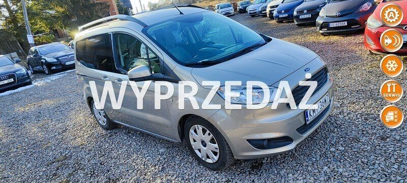 Inny (metalik) Używany 2014 Ford Tourneo Courier Minivan | 29 900 zł (Uczciwa cena) - Obraz 1/4