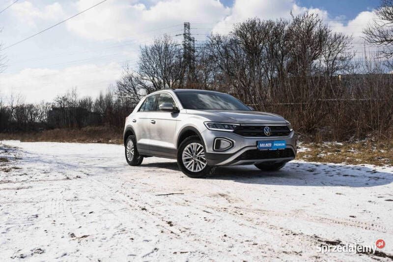 Srebrny Używany 2023 VW T-Roc SUV | 103 999 zł (Uczciwa cena) - Obraz 1/4