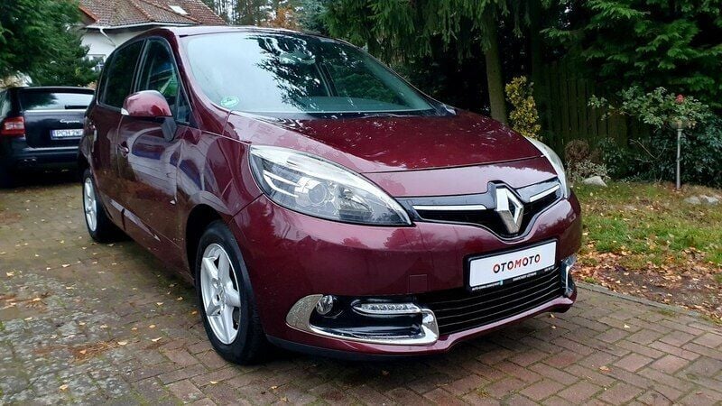 Wiśniowy Używany 2013 Renault Scénic III Minivan | 22 970 zł (Dobra cena) - Obraz 1/4