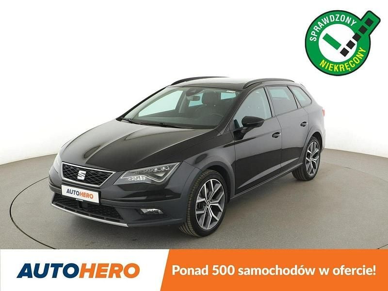 Czarny Używany 2017 Seat Leon Kombi | 58 900 zł (Uczciwa cena) - Obraz 1/3