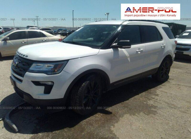 Biały Używany 2019 Ford Explorer SUV | 96 000 zł - Obraz 1/4