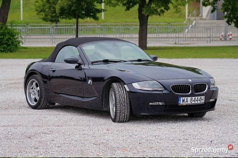 Czarny (metalik) Używany 2007 BMW Z4 M Sport Kabriolet | 49 900 zł - Obraz 1/4