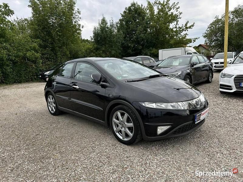 Czarny Używany 2007 Honda Civic Hatchback | 22 900 zł (Dość drogi) - Obraz 1/4