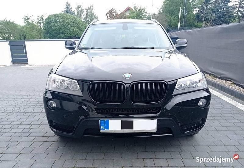 Czarny Używany 2011 BMW X3 SUV | 45 000 zł (Dość drogi) - Obraz 1/4