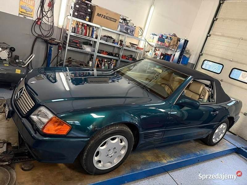Zielony Używany 1994 Mercedes SL500 Kabriolet | 105 000 zł - Obraz 1/4