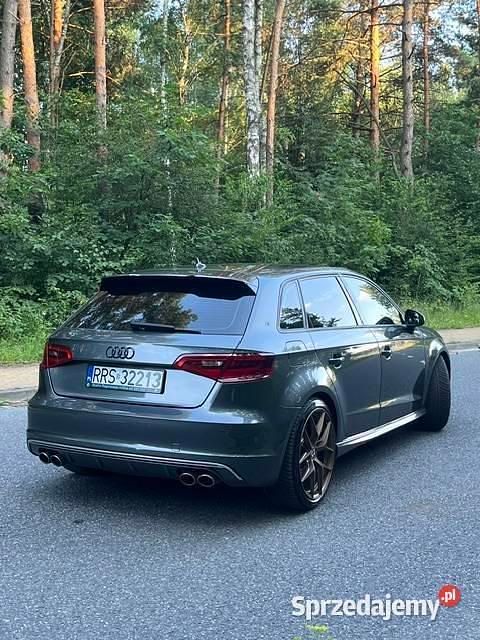 Szary Używany 2013 Audi S3 Sportback Sport Hatchback | 62 777 zł - Obraz 1/4