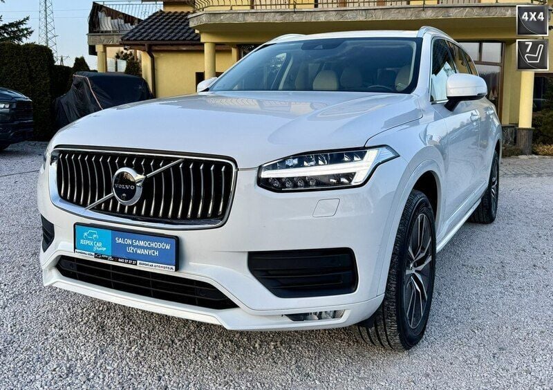 Biały Używany 2020 Volvo XC90 SUV | 159 900 zł (Uczciwa cena) - Obraz 1/4