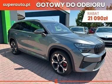 Szary Nowe 2025 Skoda Kodiaq RS SUV | 239 160 zł (Uczciwa cena) - Obraz 1/4