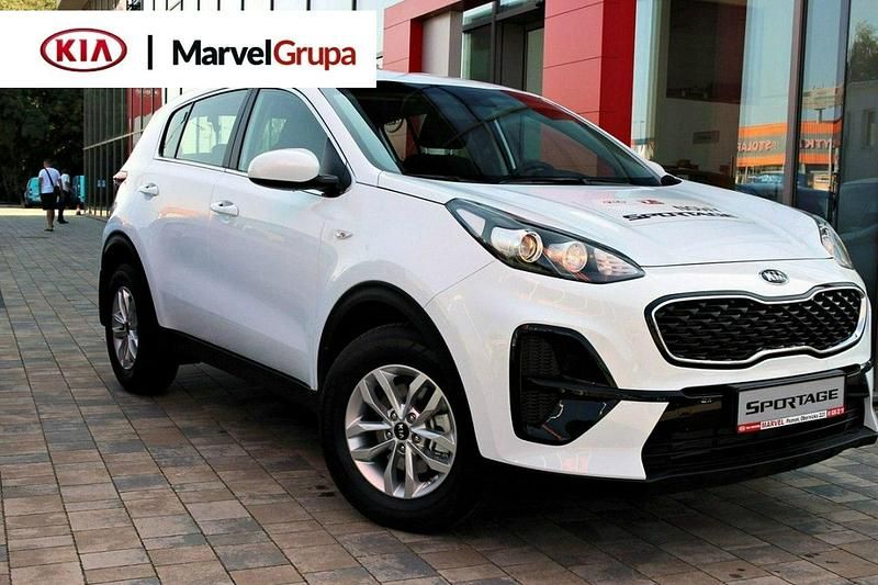Biały Używany 2018 Kia Sportage SUV | 81 190 zł (Uczciwa cena) - Obraz 1/1