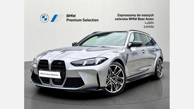 Szary skyscraper metalizowany Używany 2024 BMW M3 Competition Edition Kombi | 459 900 zł (Uczciwa cena) - Obraz 1/3