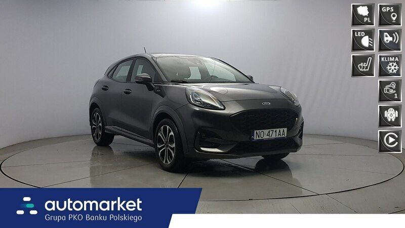 Szary Używany 2022 Ford Puma ST-Line SUV | 85 850 zł (Uczciwa cena) - Obraz 1/4