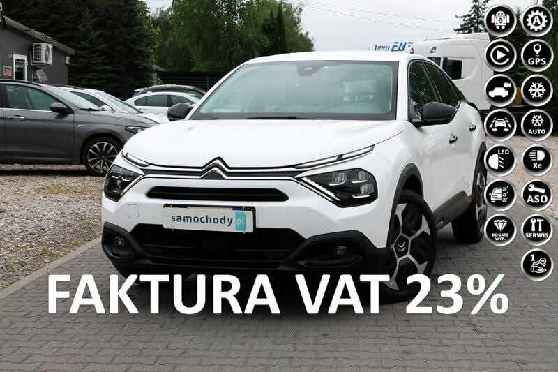 Biały Używany 2021 Citroën C4 Hatchback | 67 999 zł (Uczciwa cena) - Obraz 1/4