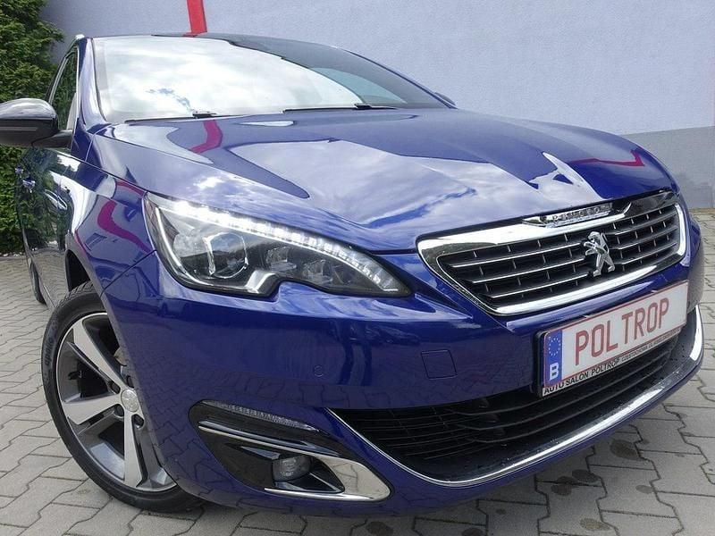 Używany Peugeot 308 SW GT-line 116 KM (85 kW) 2016 Niebieski Kombi