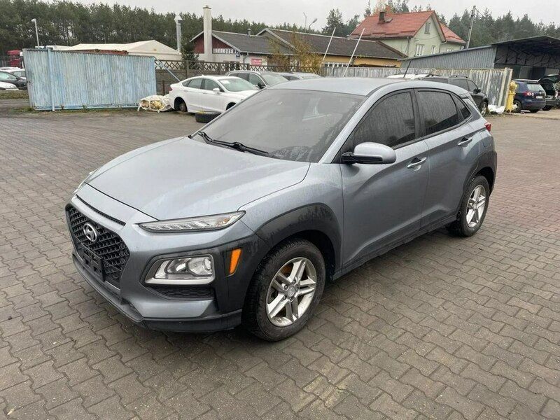 Szary Używany 2019 Hyundai Kona SUV | 49 500 zł - Obraz 1/4