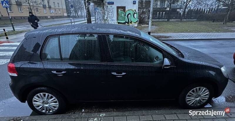 Używany VW Golf VI R 102 KM (75 kW) 2009 Czarny (metalik) Hatchback