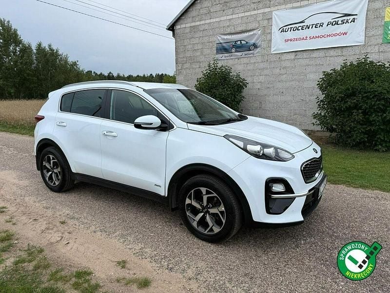Biały Używany 2019 Kia Sportage 2 SUV | 55 900 zł (Dobra cena) - Obraz 1/4