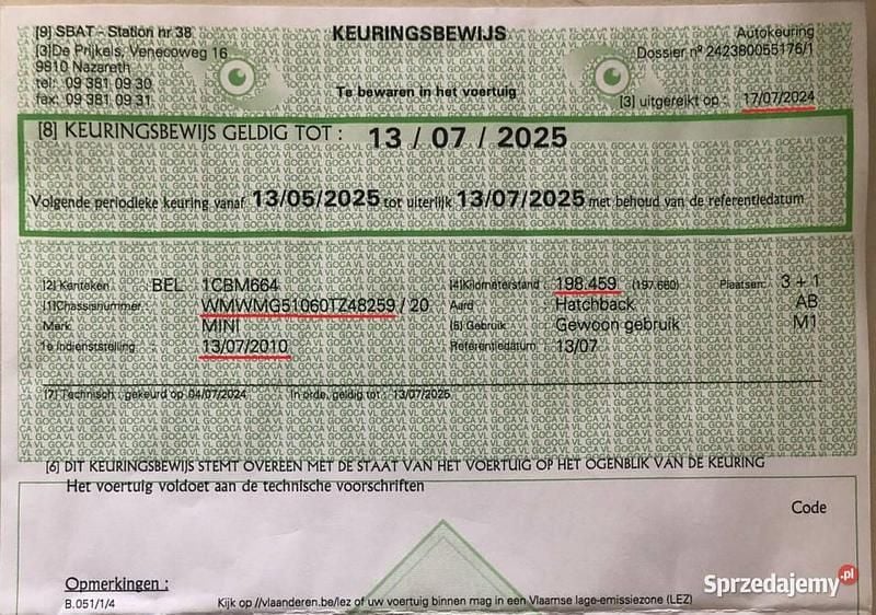 Używany Mini ONE 90 KM (66 kW) 2010 Szary (metalik) Hatchback