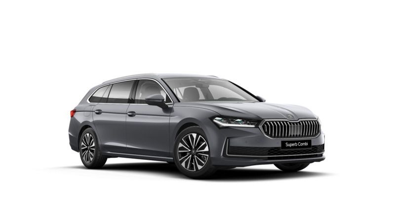 Szary graphite metalizowany Nowe 2025 Skoda Superb Kombi | 191 750 zł (Uczciwa cena) - Obraz 1/4