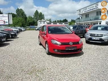 Czerwony Używany 2010 VW Golf VI Hatchback | 14 500 zł (Super Cena) - Obraz 1/4