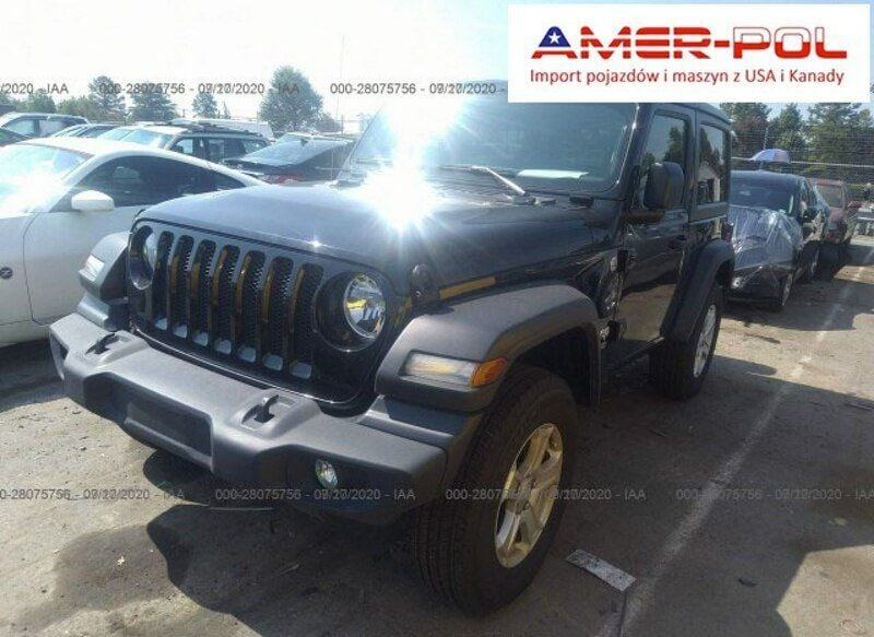 Czarny Używany 2019 Jeep Wrangler SUV | 95 000 zł - Obraz 1/4