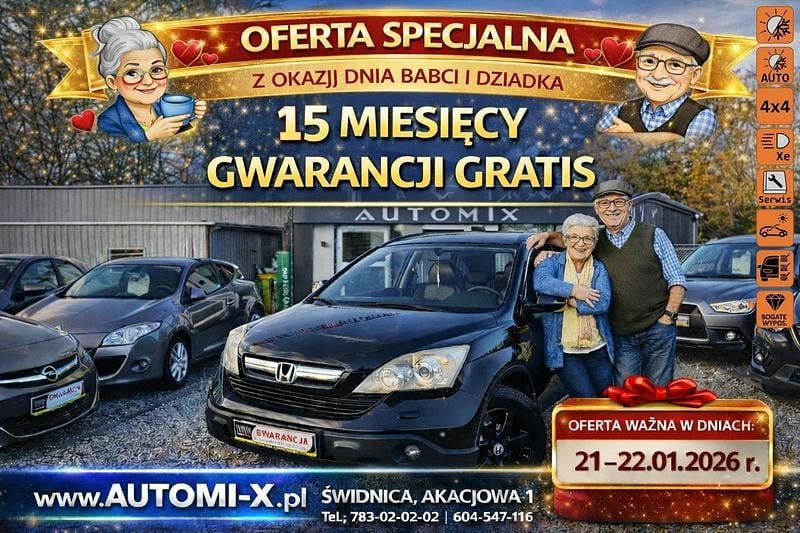 Używany Honda CR-V 140 KM (102 kW) 2007 Czarny SUV