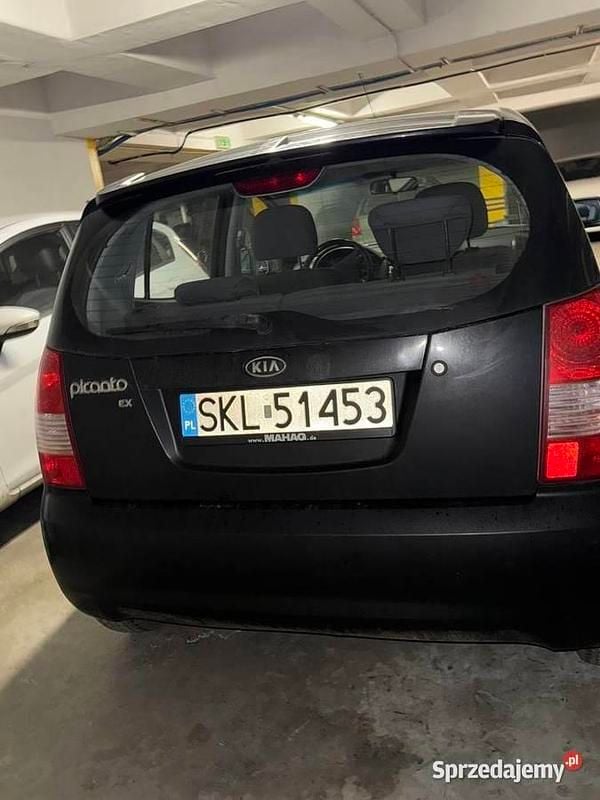 Czarny Używany 2007 Kia Picanto Hatchback | 4500 zł (Uczciwa cena) - Obraz 1/4