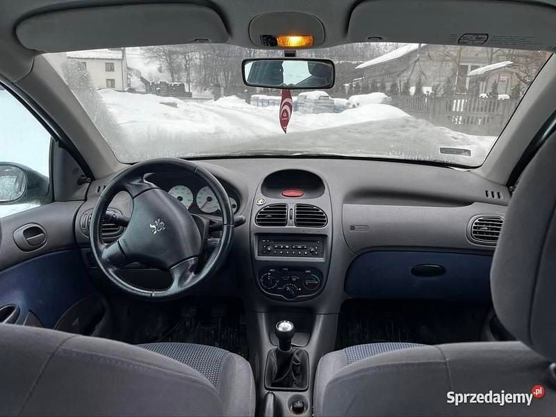 Używany Peugeot 206 2002 Granatowy Hatchback