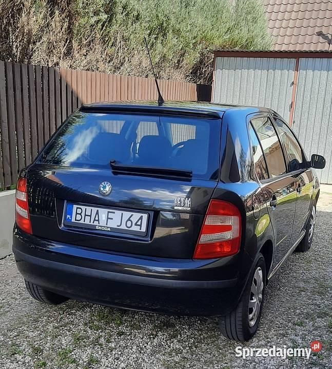 Czarny Używany 2006 Skoda Fabia Hatchback | 7000 zł (Dość drogi) - Obraz 1/4