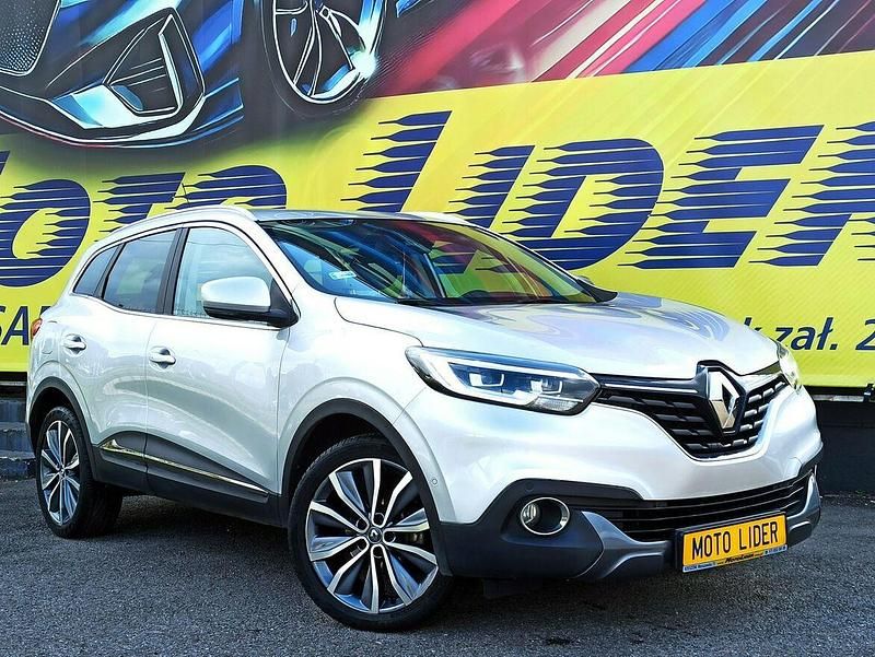 Srebrny Używany 2017 Renault Kadjar SUV | 48 900 zł (Uczciwa cena) - Obraz 1/4