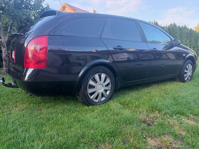 Czarny Używany 2002 Nissan Primera Kombi | 7200 zł - Obraz 1/4