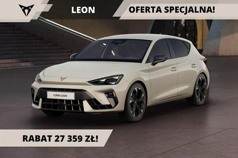 Czarny (metalik) Nowe 2024 Cupra Leon Hatchback | 140 950 zł - Obraz 1/4