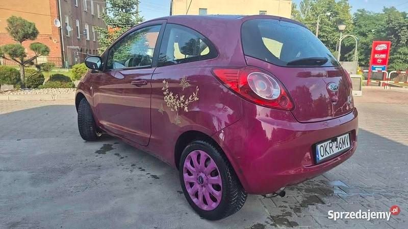 Używany Ford Ka 2009 Bordowy Hatchback
