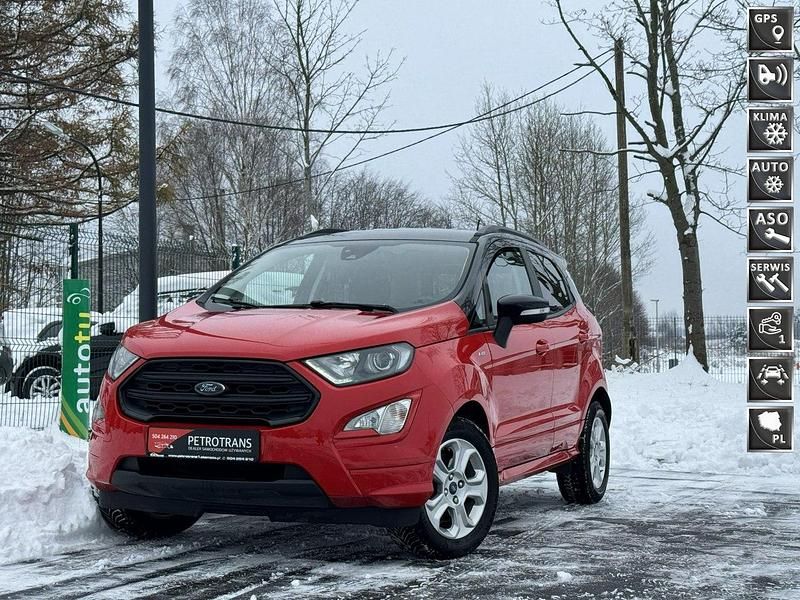 Czerwony Używany 2020 Ford Ecosport ST-Line SUV | 43 900 zł (Dobra cena) - Obraz 1/4