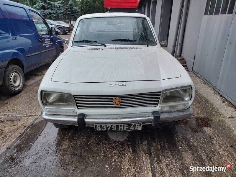 Biały Używany 1973 Peugeot 504 Sedan/Limuzyna | 19 000 zł - Obraz 1/4