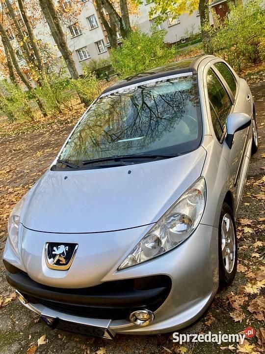 Srebrny Używany 2009 Peugeot 207 Hatchback | 9500 zł (Uczciwa cena) - Obraz 1/4