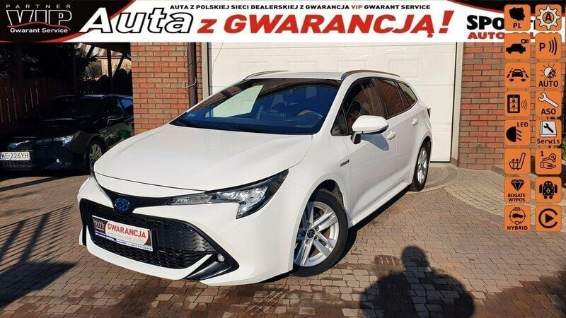 Biały Używany 2021 Toyota Corolla Comfort Kombi | 82 700 zł (Uczciwa cena) - Obraz 1/4