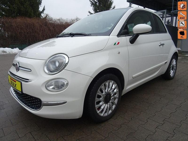 Biały Używany 2016 Fiat 500 Lounge Hatchback | 29 900 zł (Uczciwa cena) - Obraz 1/4