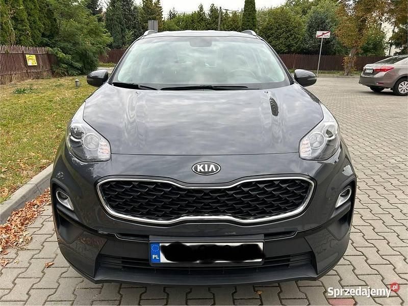 Szary Używany 2021 Kia Sportage SUV | 81 900 zł (Dobra cena) - Obraz 1/4
