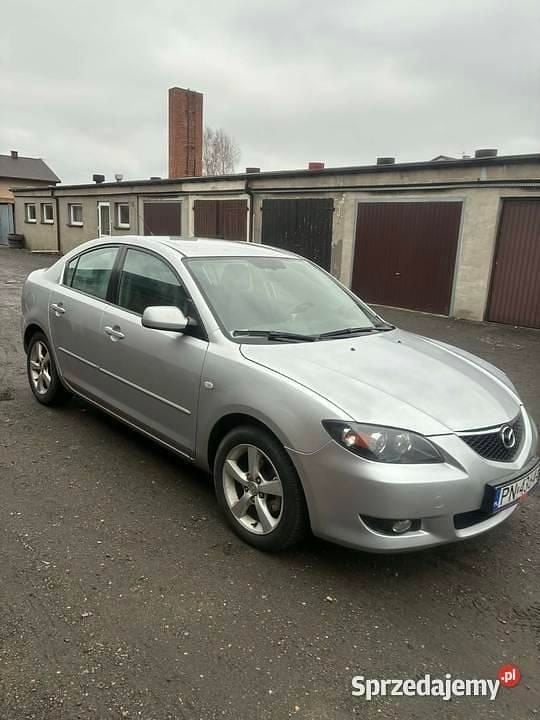 Używany Mazda 3 2005 Srebrny Sedan/Limuzyna
