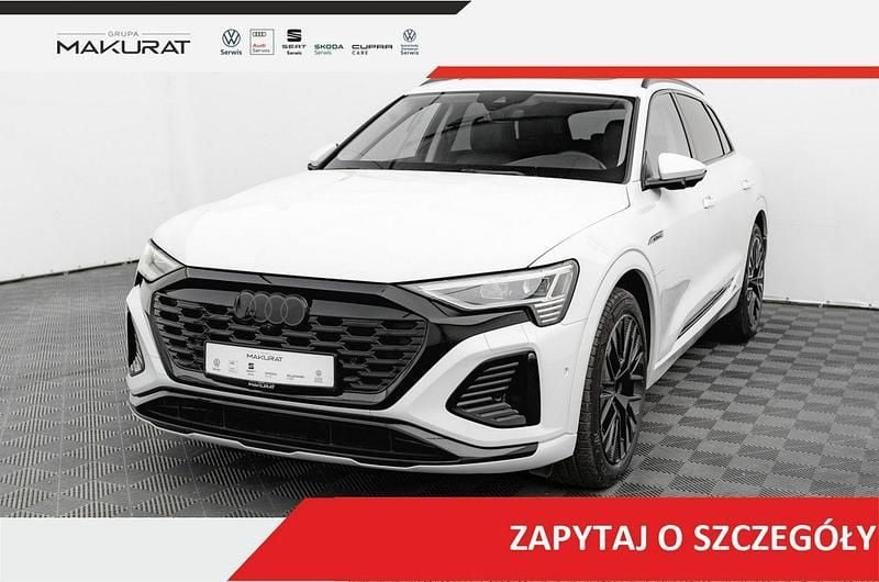 Biały Używany 2023 Audi Q8 e-tron S-Line SUV | 287 850 zł - Obraz 1/4