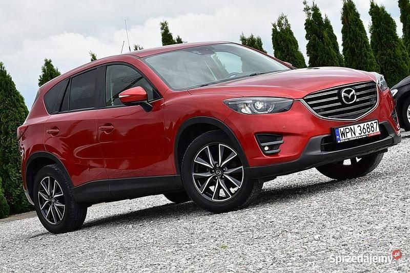 Bordowy (metalik) Używany 2016 Mazda CX-5 SUV | 59 900 zł (Super Cena) - Obraz 1/4