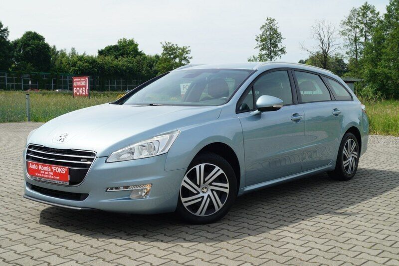 Niebieski jasny (metalik) Używany 2012 Peugeot 508 Kombi | 24 900 zł - Obraz 1/4