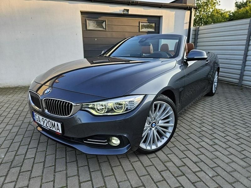 Grafitowy Używany 2014 BMW 428 Kabriolet | 74 800 zł - Obraz 1/4