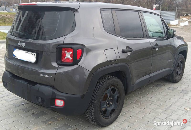 Używany Jeep Renegade 110 KM (80 kW) 2016 Szary SUV