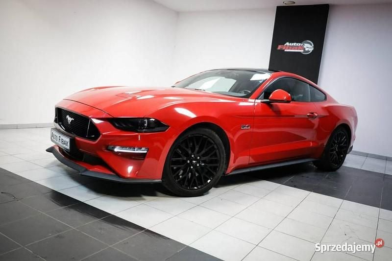 Czarny Używany 2018 Ford Mustang GT Coupe | 143 500 zł (Drogi) - Obraz 1/4